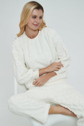 Conjunto de pijama a juego de polar suave y acogedor Andromeda